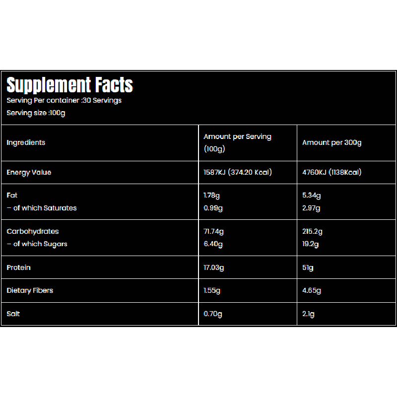 Marvelous – Big extreme weight Gainer