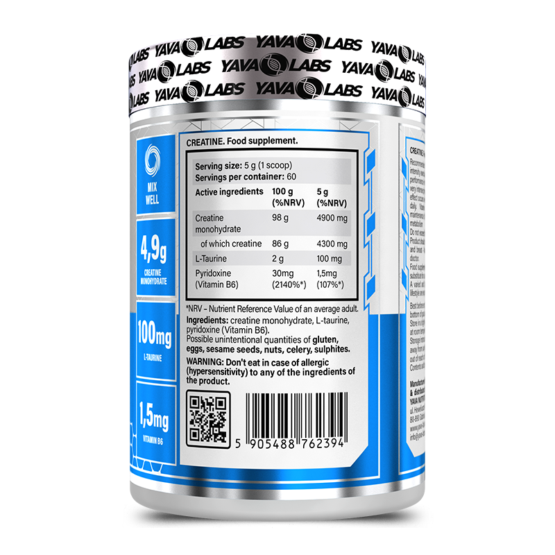 Yava Labs pure creatine