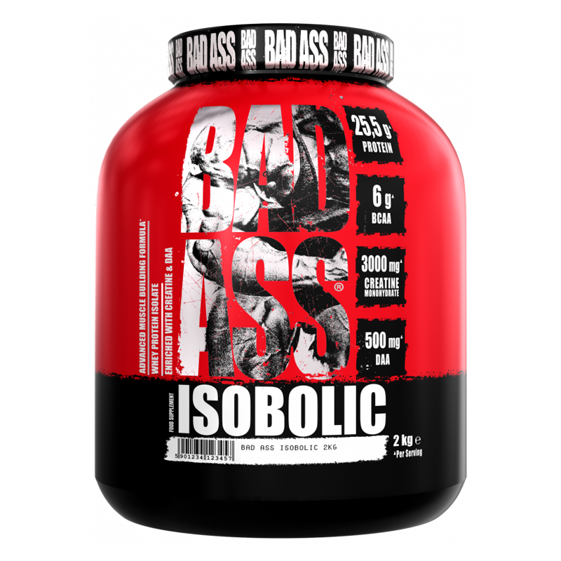 Bad Ass Isobolic Protein Isolate With Creatine+daa