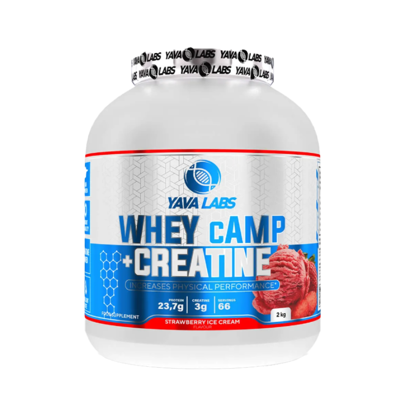 Yava Labs Pure Whey Camp + Creatine